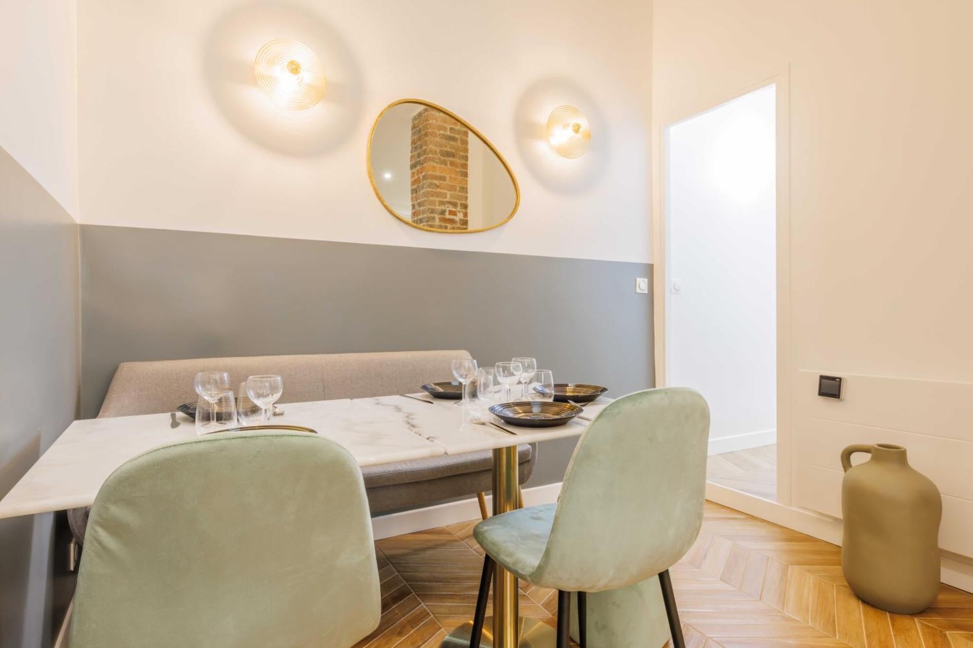 Charmant Appartement 2Br-6P - Gare De L'Est Parigi Esterno foto